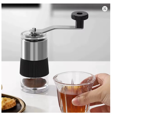 Hand manual coffee grinder - hand,