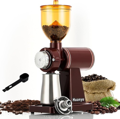 Electric coffee bean grinder - coffee,