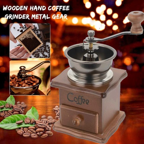 Manual coffee grinder burr - grinder,