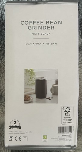 Dunelm coffee bean grinder - coffee,