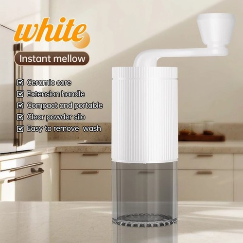 Hand cranked coffee grinder - cranked,