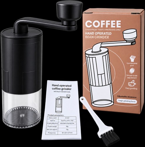 Hand operated coffee bean - operated,